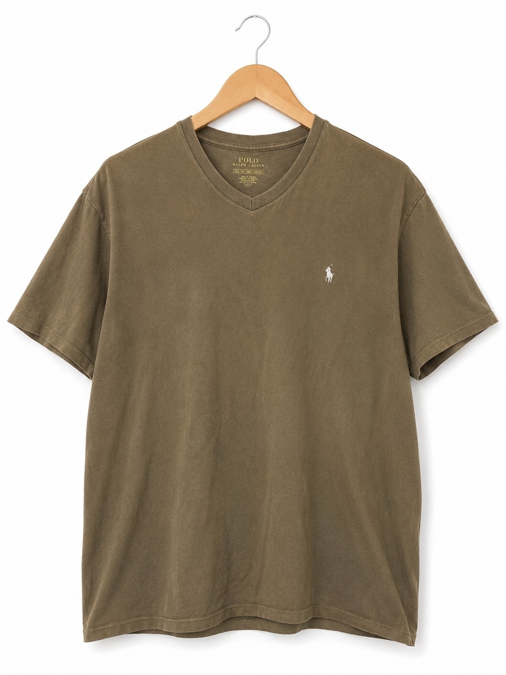 Polo by Ralph Lauren V-Neck Short Sleeve Tee with Pony Logo